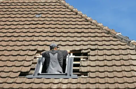 Pose de velux - Calmont